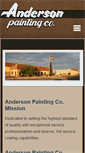 Mobile Screenshot of andersonpaintingco.com